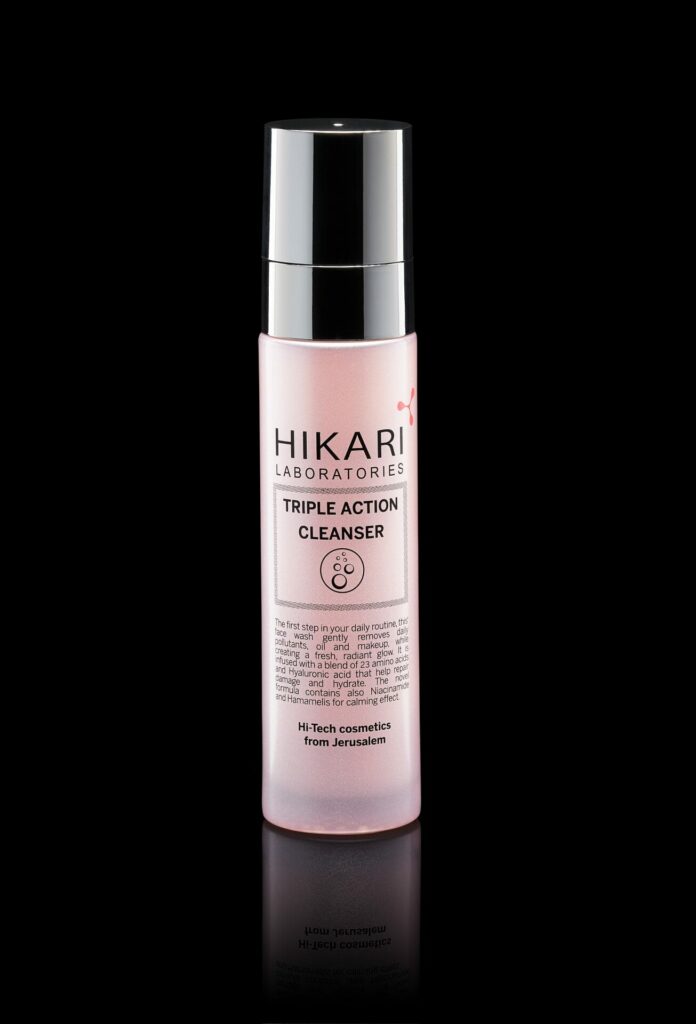 HIKARI Triple Action näopuhastusvahend, 120 ml