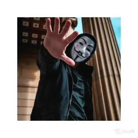 Mask Vendetta Halloweeni peoks Vanvene Anonymous