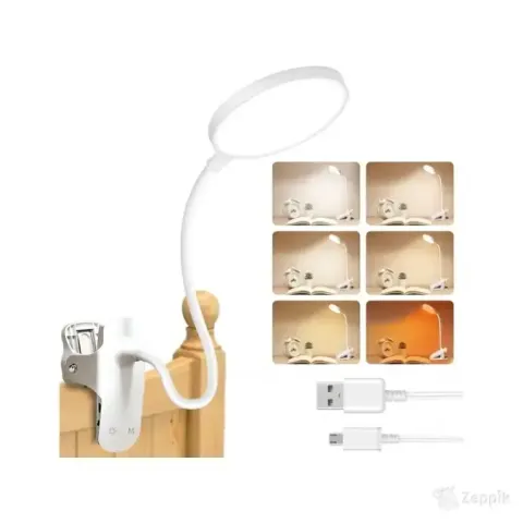 LED lugemislamp klambriga Bteng USB