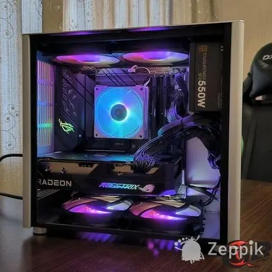 QBIT Gaming PC ROG-Strix Mini | RX 6600 XT | i5 13400 | 32GB DDR5