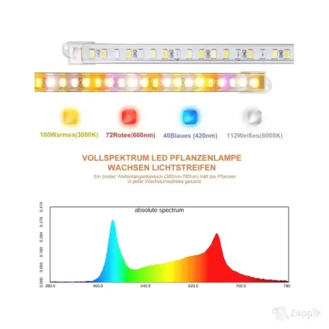Flowlamp WB0014-02 LED taimevalgusti