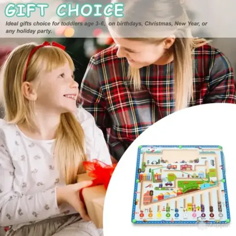 Õppetahvel Montessori 2in1 Mickyu