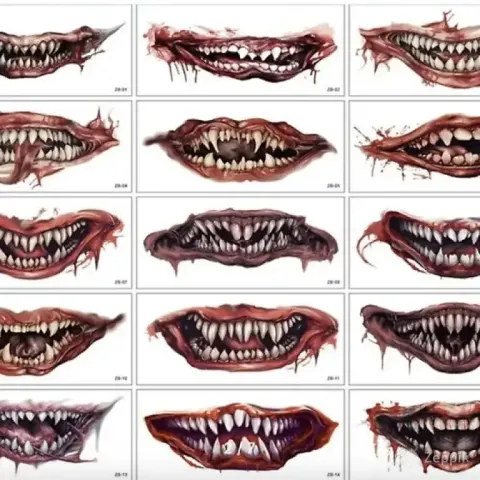 lot uus fovolat halloweeni ajutised tatoveeringud 10 tk