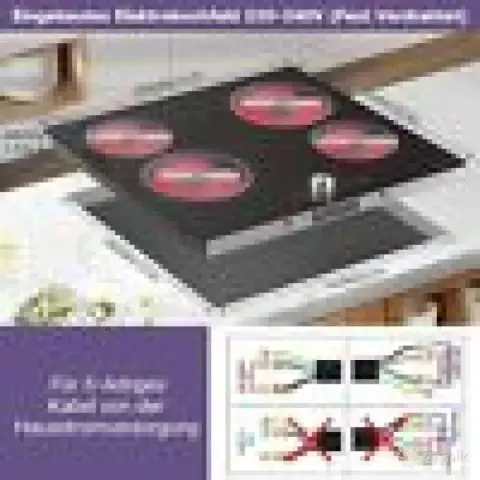 uus noxton ntc d46082 klaaskeraamiline pliit 6000 w 60 cm