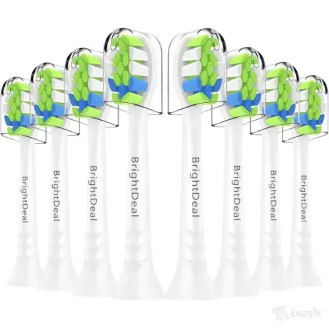BrightDeal elektrilise hambaharja vahetusotsikud, 8 tk Philips Sonicare