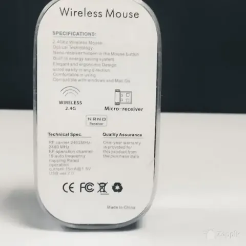 Schoeller Allibert juhtmevaba hiir 2,4GHz, uus