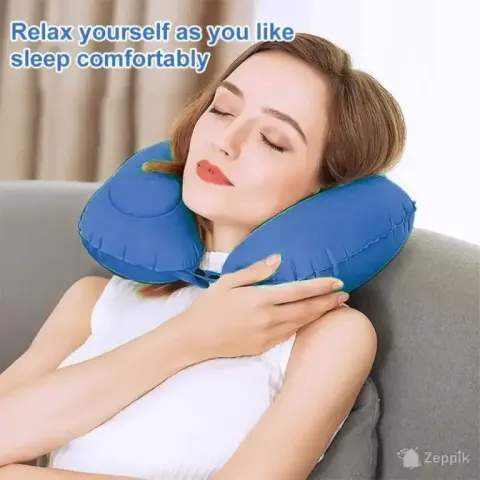 Hommie täispuhutav kaelapadi