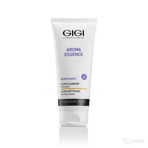 GIGI Aroma Essence Micro Plants Ultra Cleanser puhastusgeel kuivale nahale, 200 ml