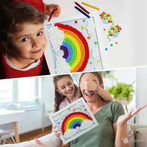 Funto Loov maalimiskomplekt „Vikerkaar“