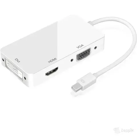 Adapter Ozvavzk Mini DisplayPort HDMI VGA DVI