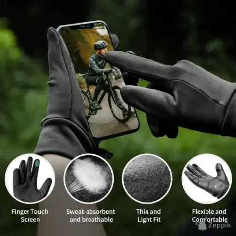Soojad spordikindad Naturehike, XL