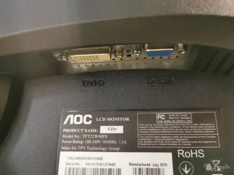 AOC F22+, 21.5 tolli, FHD