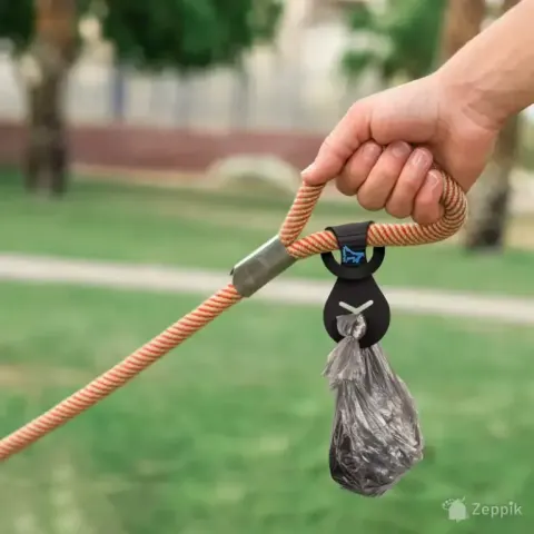 PuppyDoggy koerakakakottide hoidja (4 tk, must + roosa)