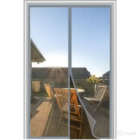 Diketone sääsevõrk uksele, magnetiga 100x210 cm, hall