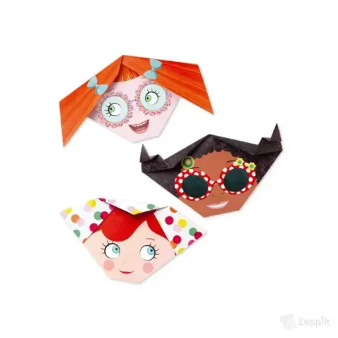 Origami paberid - Nägu