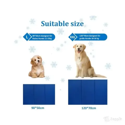 Isejahutav lemmikloomamatt Pawzone, 90 x 50 cm, sinine