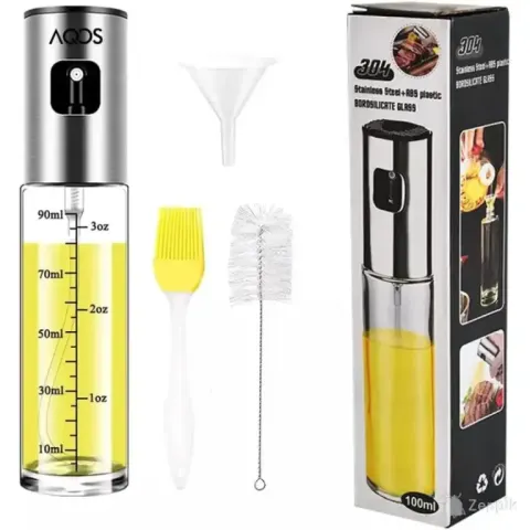 AQOS Klaaspudel, õlipihusti, 100 ml