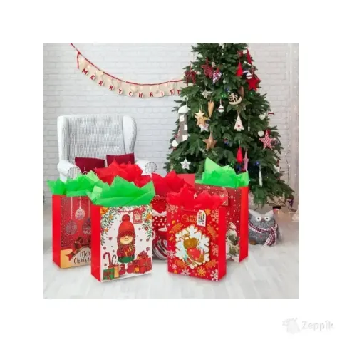 myforHD jõulukinkekottide komplekt - 12tk XL