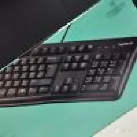 Logitech K120 Klaviatuur Must