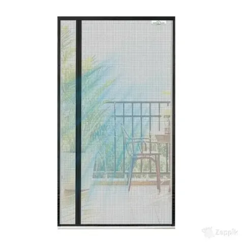 Screen Door magnetiline ukse sääsevõrk 90x210 cm, must