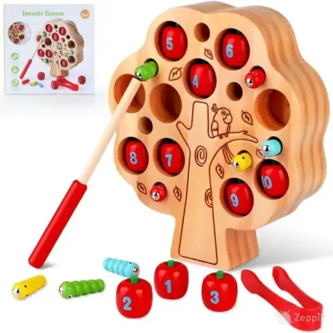 Puidust Montessori hariv mänguasi