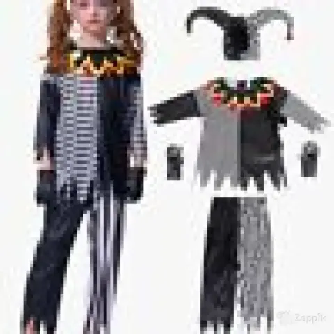 lot uus laste halloweeni klouni kostuum 4 6a