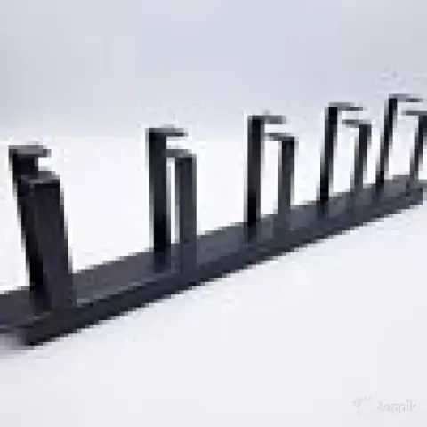 19 1U rack kaablihalduspaneel (metallist)