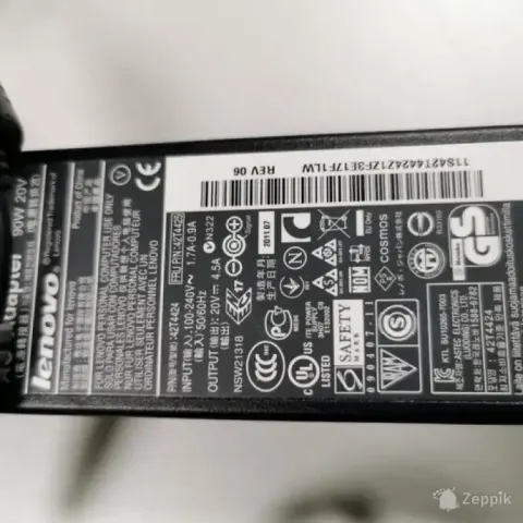 Lenovo laadija 90W 20V 4.5A 7.95.5mm