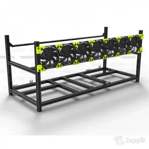 Veddha T1 Mining Rig 8 GPU - lahti raam - korpus
