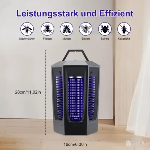 BellaAchtung elektriline sääsetapaja, UV-lamp