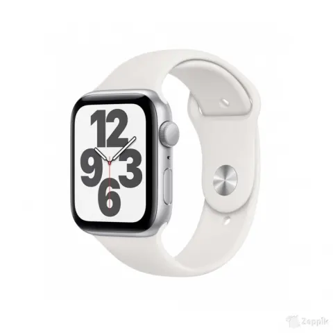 Apple Watch SE GPS 40mm Silver Aluminium – Sport Band White