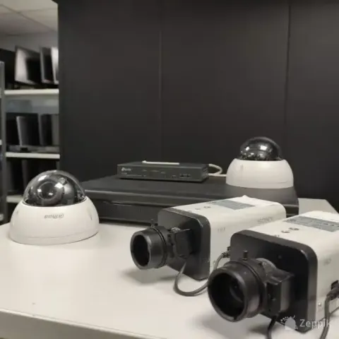 Dahua 4K NVR komplekt + 4 IP-kaamerat + TP-Link PoE switch