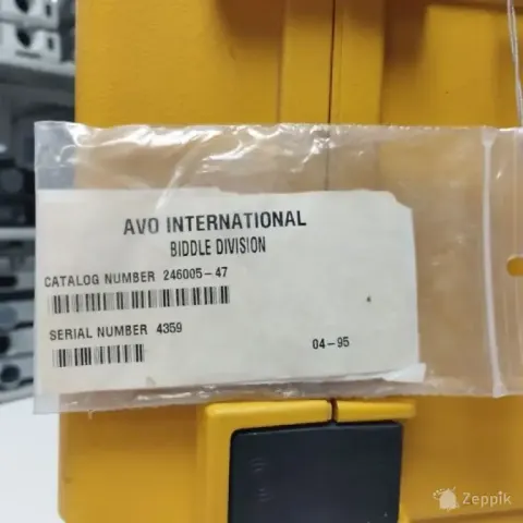 Akude impedantsi tester Biddle AVO BITE