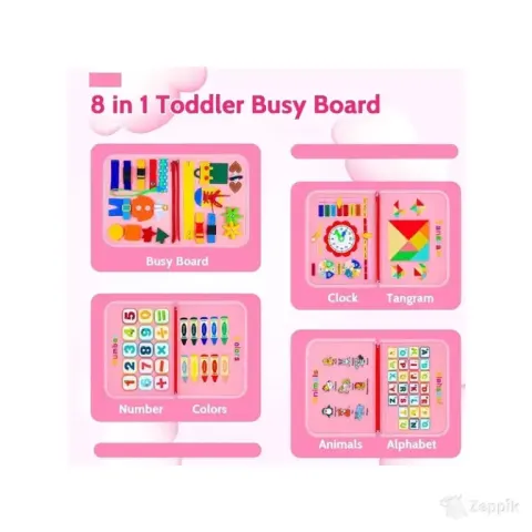 QuizFun Busy Board Montessori mänguasjad lastele