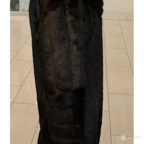 lot pompoos kunstkarusnahast mantel 40eu l