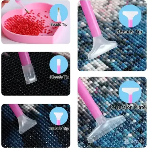 RTjoy A4 LED-paneel teemantmosaiigi tarvikutega