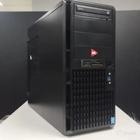 Töökorras Mid-Tower arvutikorpus