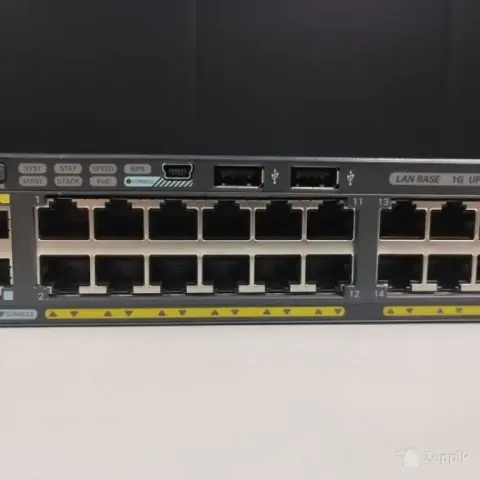 Cisco Catalyst WS-C2960X-48FPS-L Gigabit lüliti