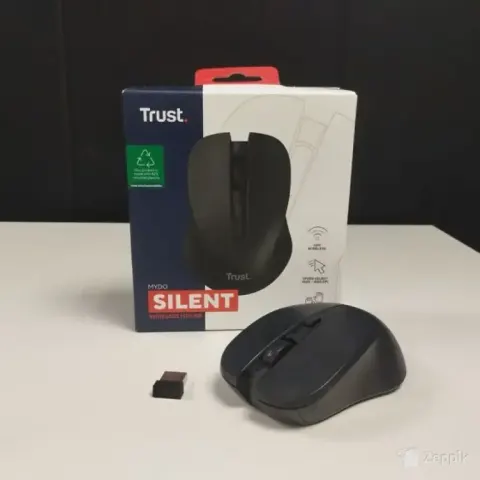 Trust Mydo Silent Click juhtmevaba hiir 1800 DPI must