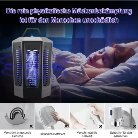 BellaAchtung elektriline sääsetapaja, UV-lamp