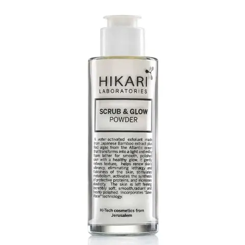 HIKARI Scrub & Glow koorimispulber, 100 ml