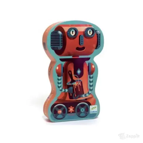 Siluettpusle Robot Bob - 36osa
