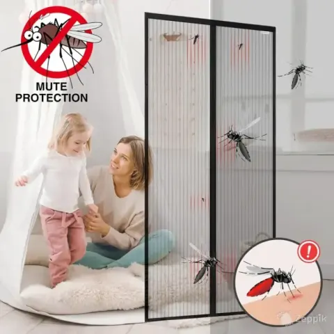 design4door Magnetiga sääsevõrk uksele 80x180 cm