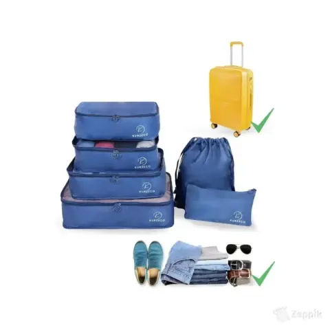 Kurzeco kohvri sisu organiseerija komplekt, 6 tk