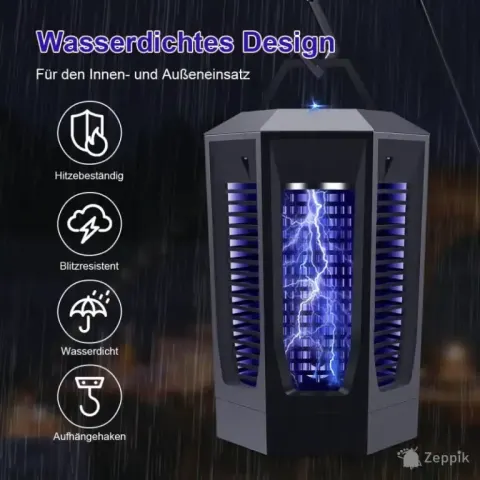 BellaAchtung elektriline sääsetapaja, UV-lamp