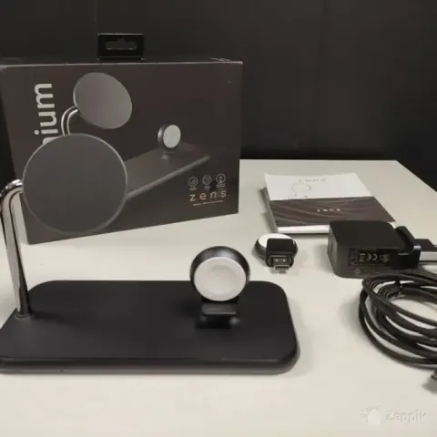 Zens Magnetic + Watch Aluminium Wireless Charger(ZEDC18B/00)