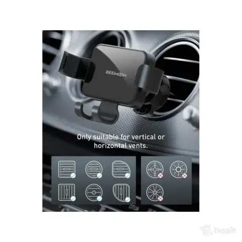 Beemoon mobiiltelefoni hoidik autosse
