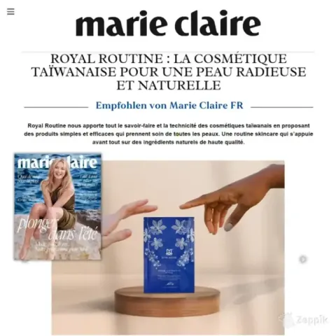 Royal Routine niisutav näomask, 5 tk