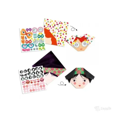 Origami paberid - Nägu