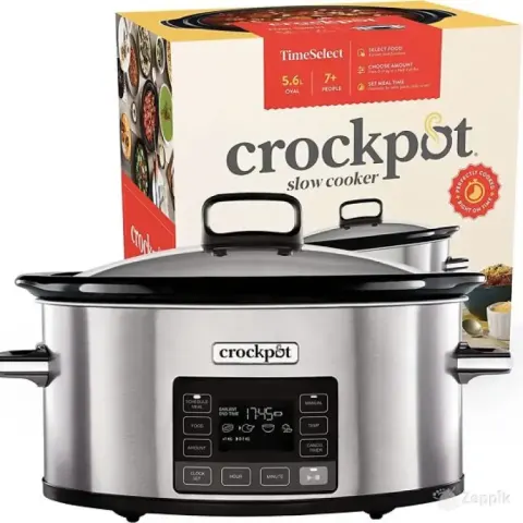 lot crock pot aeglane pliit 5 6l csc066x programmeeritav